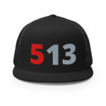 513 Red/Gray - Trucker Cap - Image 3