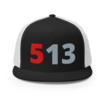513 Red/Gray - Trucker Cap - Image 2
