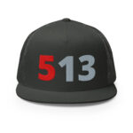 513 Red/Gray - Trucker Cap - Image 5