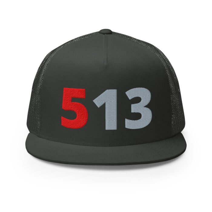 513 Red/Gray - Trucker Cap - Image 5
