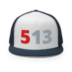 513 Red/Gray - Trucker Cap - Image 9