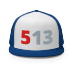 513 Red/Gray - Trucker Cap - Image 10