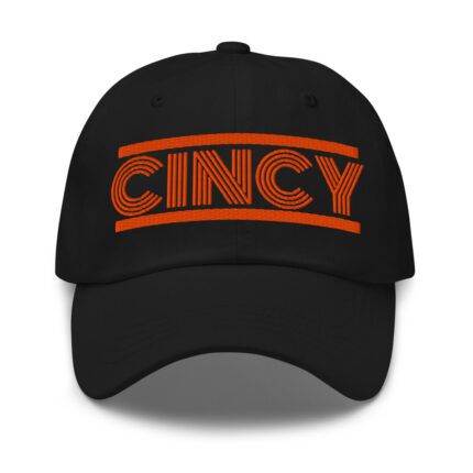 Orange/Black Retro - Dad Hat