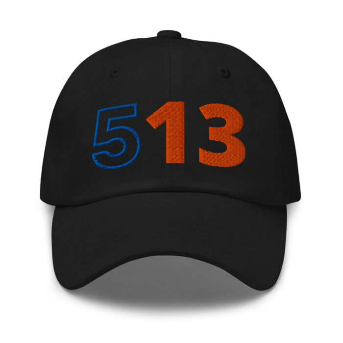 513 Orange/Blue - Baseball Cap - Image 2