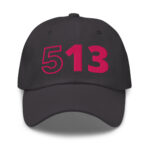 513 Pink - Baseball Cap - Image 3