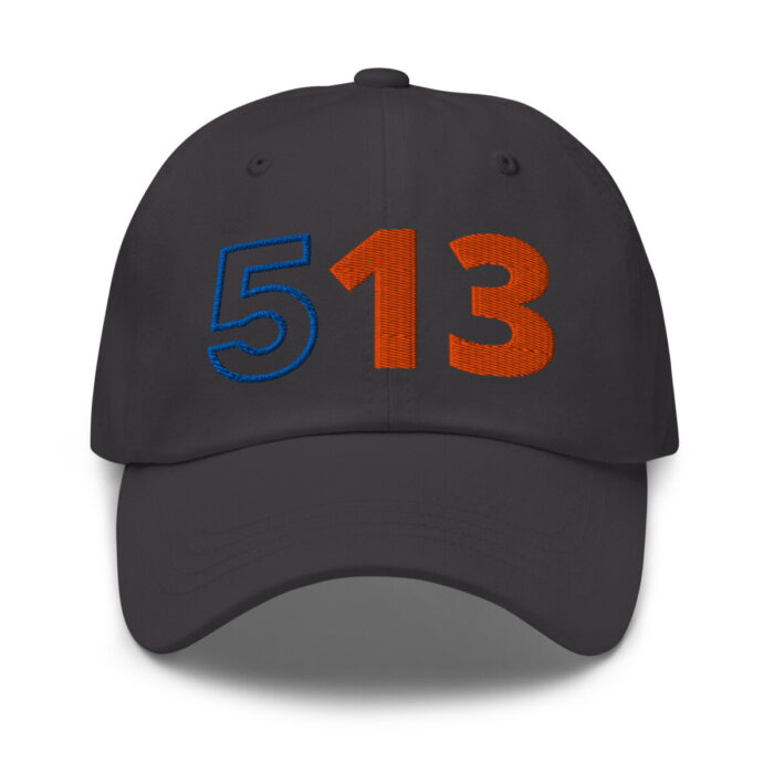 513 Orange/Blue - Baseball Cap - Image 4
