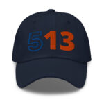 513 Orange/Blue - Baseball Cap - Image 3