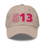 513 Pink - Baseball Cap - Image 4