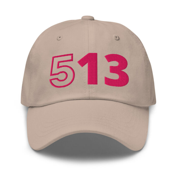 513 Pink - Baseball Cap - Image 4