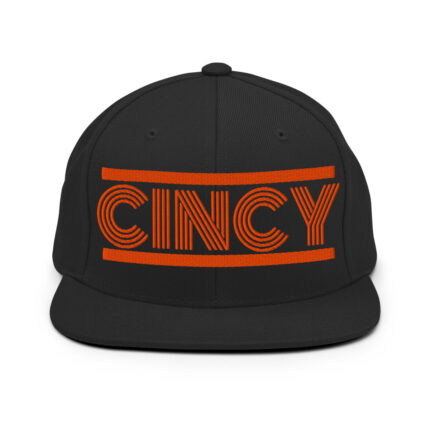 Orange/Black - Snapback Hat