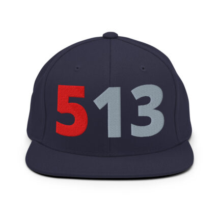 513 Red/Gray - Snapback Hat