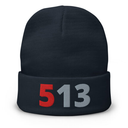 513 Red/Gray Beanie