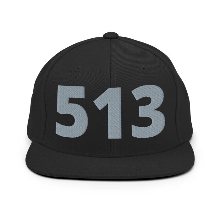 513 Grey - Snapback Hat - Image 5