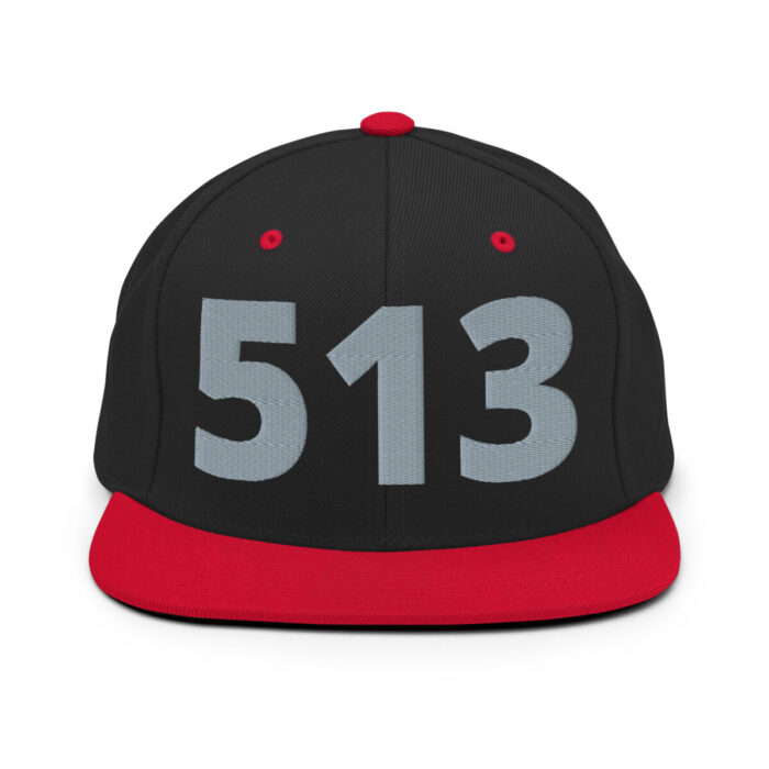 513 Grey - Snapback Hat - Image 4