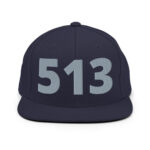 513 Grey - Snapback Hat - Image 2