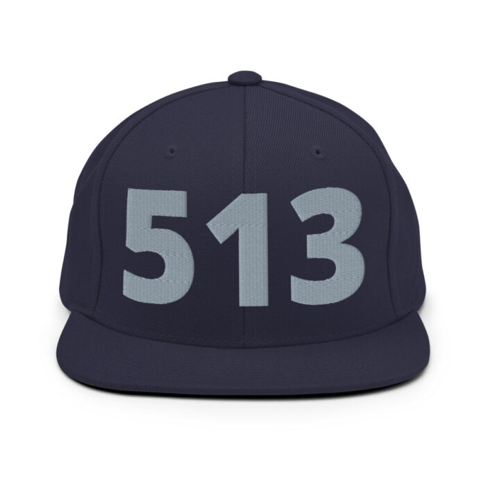 513 Grey - Snapback Hat - Image 2