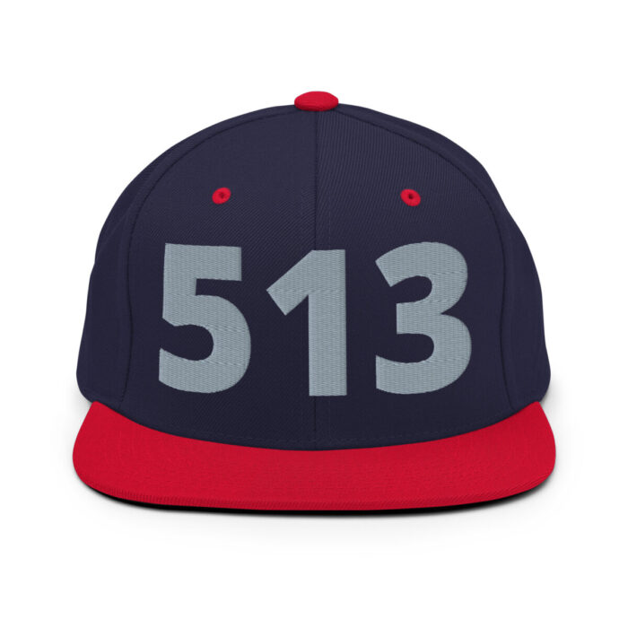 513 Grey - Snapback Hat - Image 1