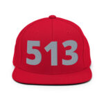 513 Grey - Snapback Hat - Image 3