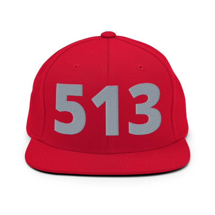 513 Grey - Snapback Hat - Image 3