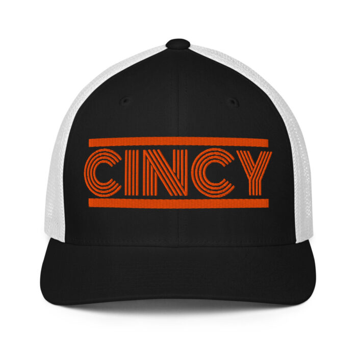 Orange Retro - Trucker Cap - Image 1