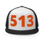 513 Orange - Trucker Cap - Image 2